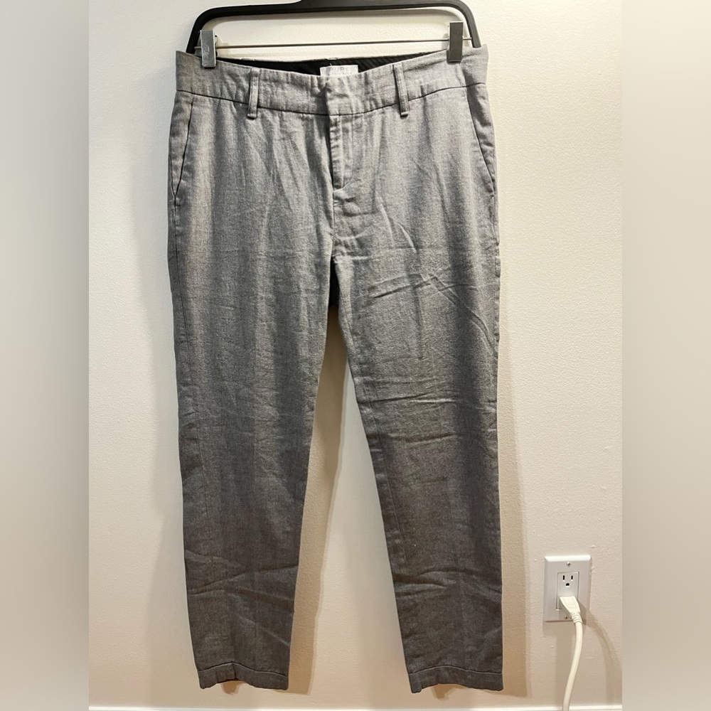 Alfred Sung Grey Pin Style Pants